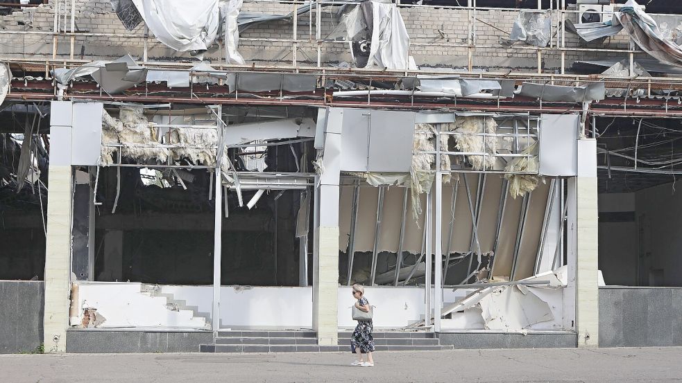 Die Front rückt immer näher an die ostukrainische Industriestadt Kramatorsk, die regelmäßig zum Ziel von russischen Angriffen wird. (Archivbild) Foto: -/Ukrinform/dpa