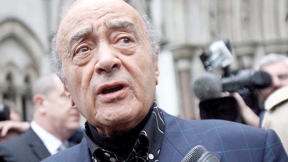 Dem Vater von Dodi Al-Fayed gehörte zwischen 1985 und 2010 das Londoner Kaufhaus Harrods. Foto: EPA/Andy Rain