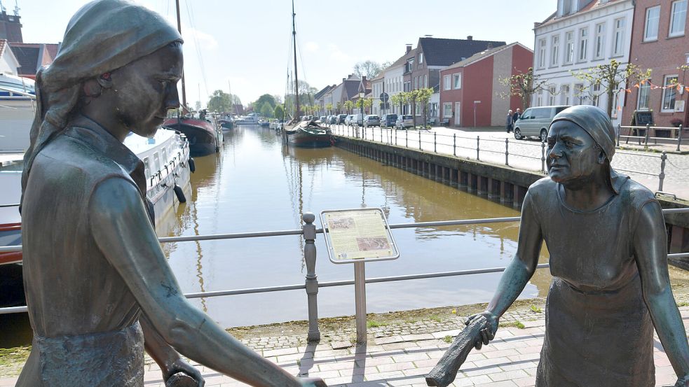 Der historische Hafen von Weener ist ein Hingucker, hat aber auch Probleme. Foto: Archiv