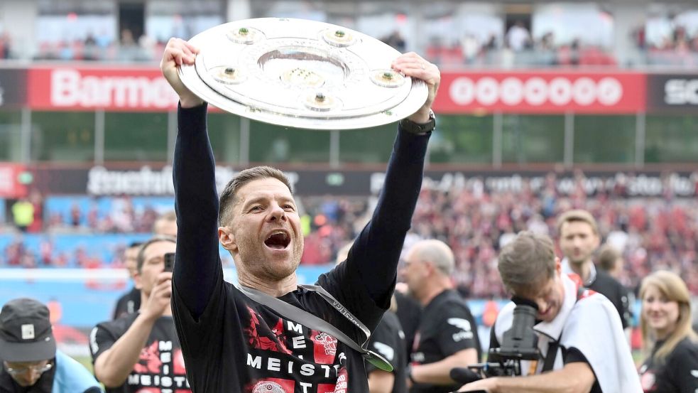 Nicht nur wegen seiner Erfolge mit Bayer Leverkusen ist Xabi Alonso europaweit begehrt. Foto: Federico Gambarini/dpa