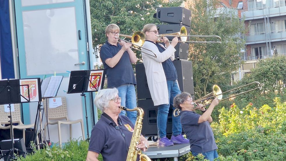 Die Middelser Musiker hatten Spaß am Spiel. Foto: privat