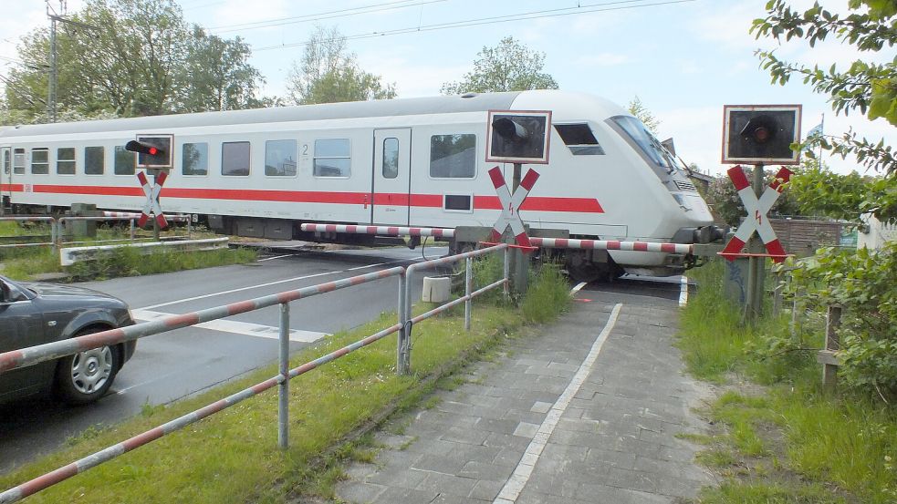 Der Bahnübergang am Steinweg wird erneuert. Foto: Archiv/Wieting