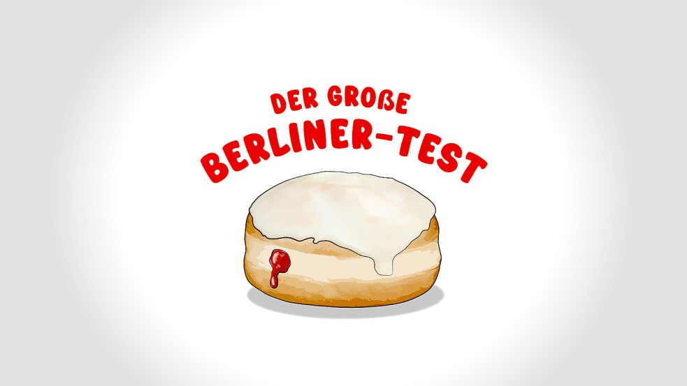 Wir suchen Ostfrieslands besten Berliner. Grafik: Menninga/ZGO