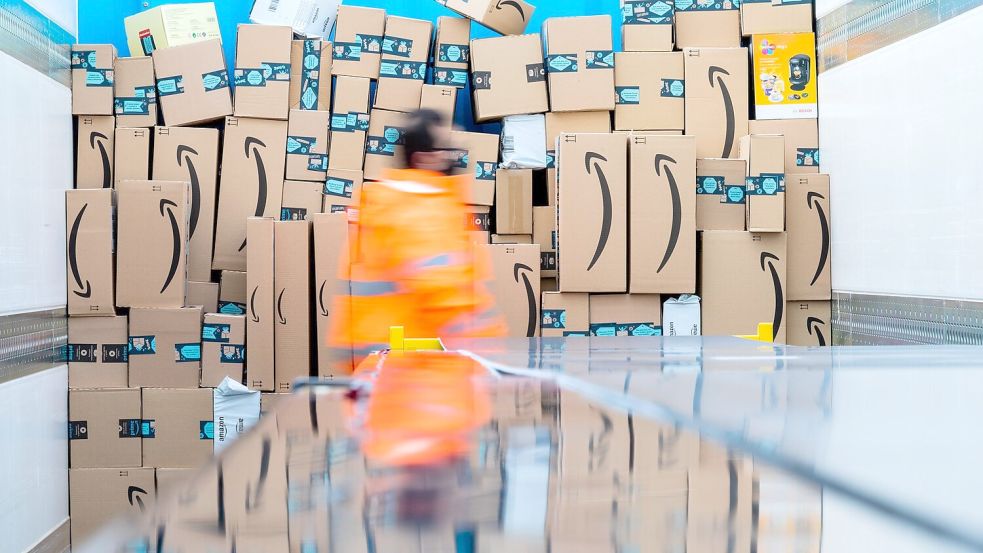 Amazon ist Marktführer beim Onlinehandel in Deutschland. (Archivbild) Foto: Rolf Vennenbernd/dpa