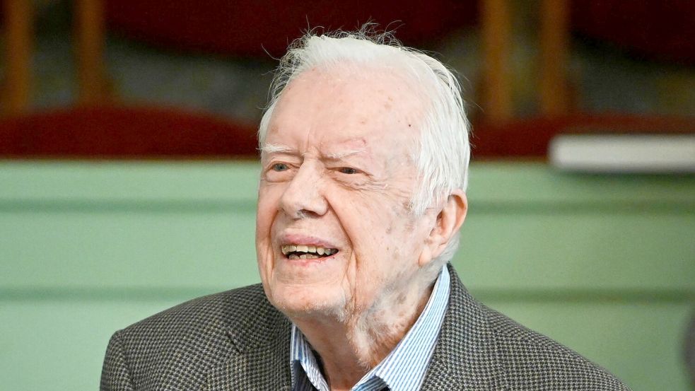 Jimmy Carter hat sich auch nach seiner Zeit als Ex-Präsident verdient gemacht. (Archivbild) Foto: John Amis/AP/dpa