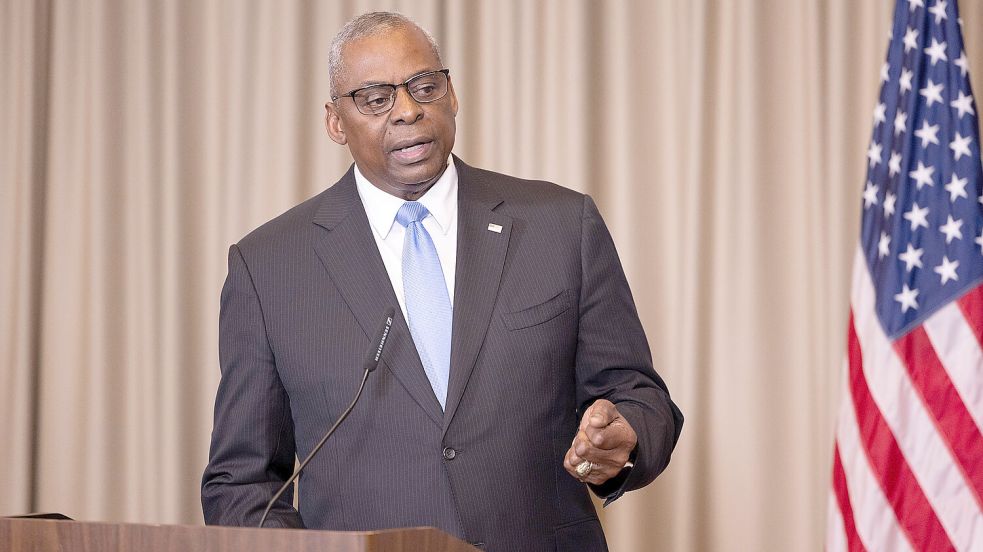 US-Verteidigungsminister Lloyd Austin warnt den Iran vor „ernsten Konsequenzen“ im Falle eines Angriffs auf Israel. Foto: www.imago-images.de