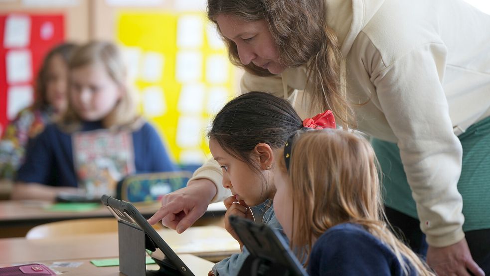 Viele Lehrer in Deutschland arbeiten nicht Vollzeit, obwohl es einen akuten Lehrermangel gibt. Foto: dpa