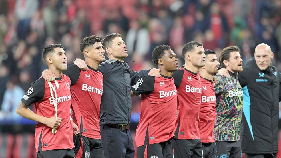 Bayer Leverkusen spielt auch in der Champions League auf höchstem Niveau. Foto: Federico Gambarini/dpa