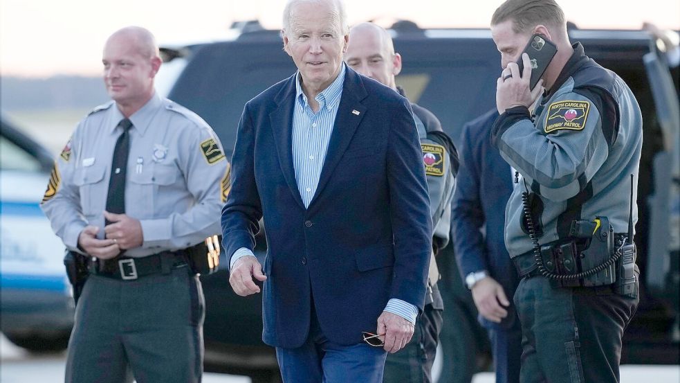 US-Präsident Biden ist gegen einen Angriff Israels auf Irans Atomanlagen. Foto: Susan Walsh/AP