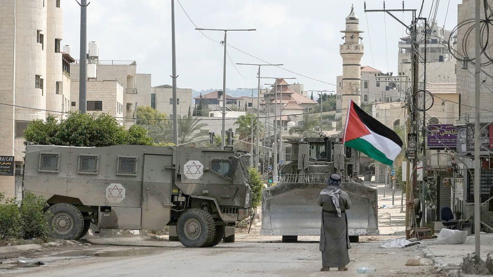 Das israelische Militär macht häufiger Razzien in Tulkarm. Foto: Majdi Mohammed/AP