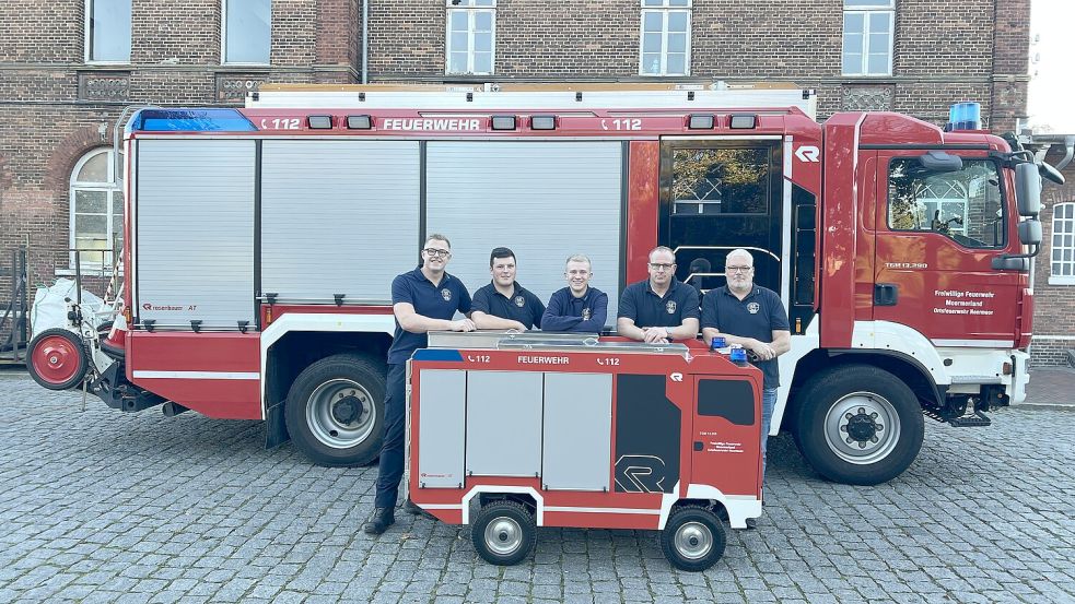 Das Bauteam ist stolz auf das Ergebnis von 250 Stunden ehrenamtlicher Arbeit. Foto: privat