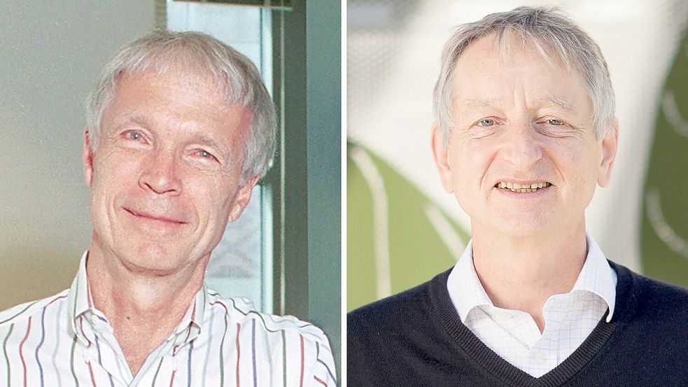 Der Nobelpreis für Physik geht in diesem Jahr an den US-Amerikaner John Hopfield und den kanadischen Forscher Geoffrey Hinton. Foto: Denise Applewhite/Noah Berger/Princeton University/AP/dpa