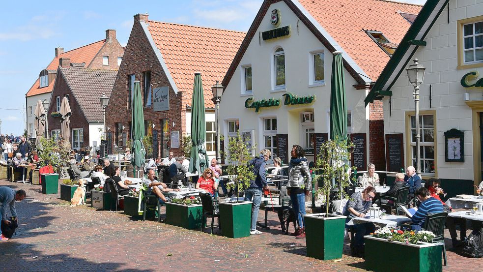 Einen höflicheren Umgang miteinander wünschen sich sowohl Greetsieler als auch Besucher des beliebten Touristenortes. Foto: Wagenaar/Archiv