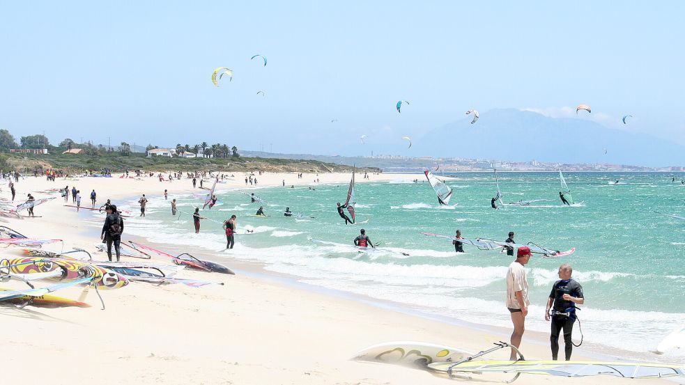 Entlang der Costa de la Luz: In Andalusien ist es im Oktober noch richtig warm. Foto: dpa/Manuel Meyer