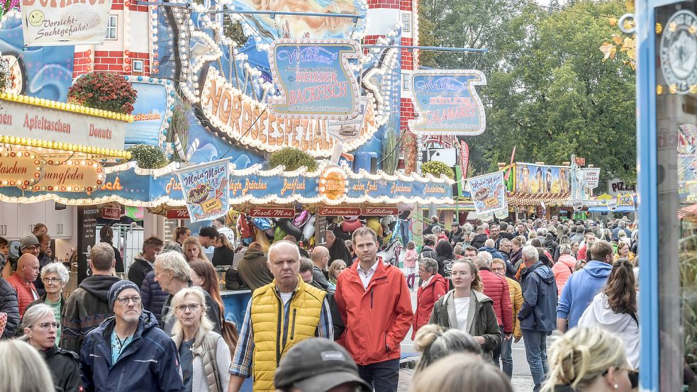 Noch bis Sonntag wird in Leer Gallimarkt gefeiert. Foto: Ortgies