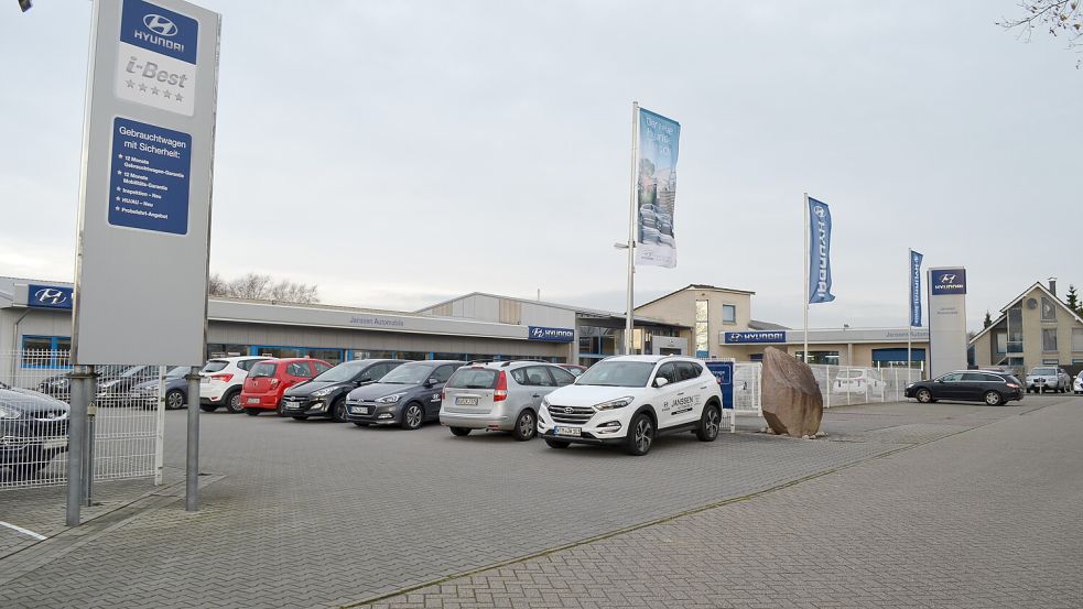 Die Zentale von Janssen Automobile befindet sich in Westerholt.