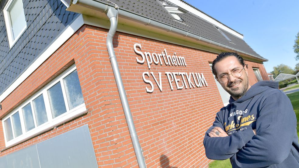 Der neue Pächter vom Sportheim Petkum: Faruk Özdemir. Foto: Ortgies