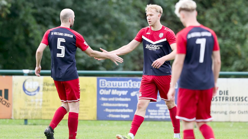 Der SV Holtland/Brinkum trumpft immer mehr auf. Archivfoto: Doden/Emden