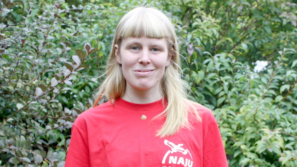 Marie Bogena ist die neue Regionalbetreuerin der Naturschutzjugend in Ostfriesland. Foto: Nabu