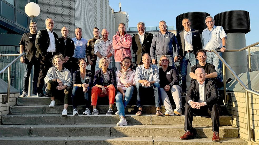 Die Teilnehmer des Workshops beim Gruppenbild. Foto: Stadt Borkum