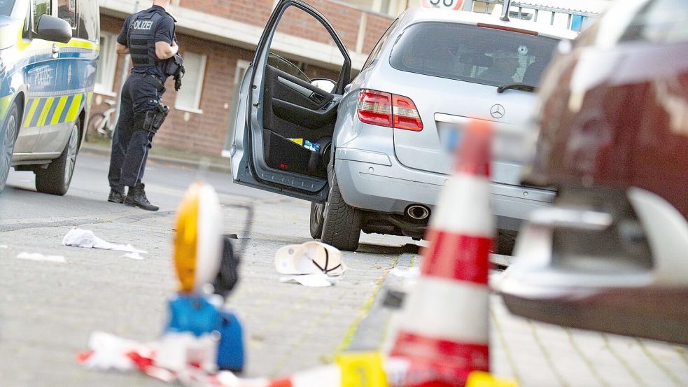 Nach den Schüssen auf einen 32-Jährigen in Köln gehen die Ermittler von einem Zusammenhang mit dem Rocker-Milieu aus. Foto: Benjamin Westhoff/dpa