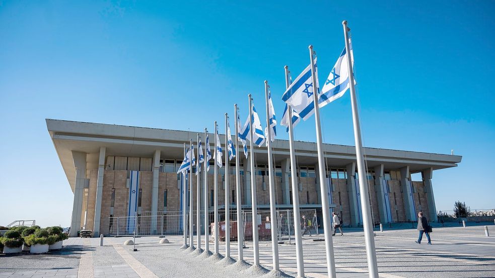 Das israelische Parlament billigte die Gesetzesentwürfe zum Palästinenserhilfswerk mit überwältigender Mehrheit. Foto: Christophe Gateau/dpa