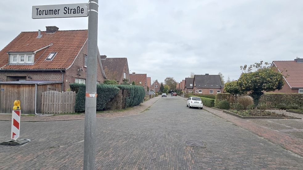 So sieht die Kreuzung der Torumer Straße und der Enno-Ludwig-Straße derzeit aus. Foto: Bothe