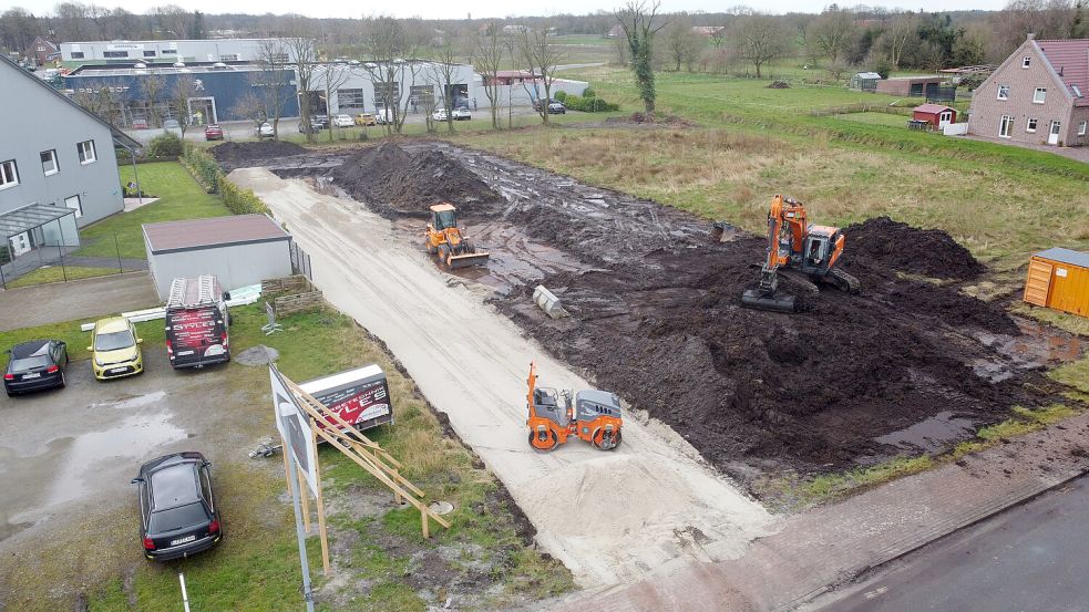 Am neuen Standort wurde exakt nach den Anforderungen von Styles Werbetechnik das neue Firmengebäude erstellt.