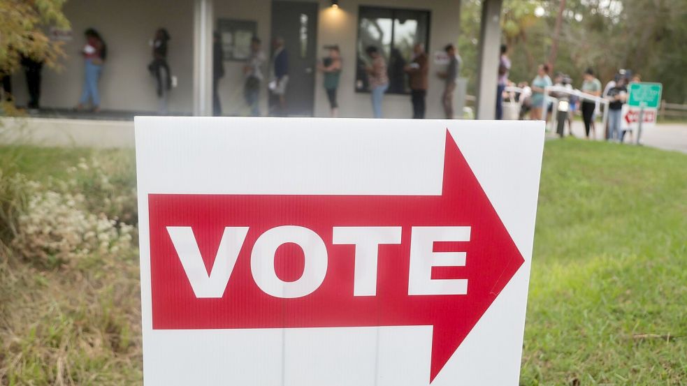 Bei der US-Wahl geht es um mehr als nur den Platz im Weißen Haus. Foto: Dirk Shadd/Tampa Bay Times/ZUMA Press Wire/dpa