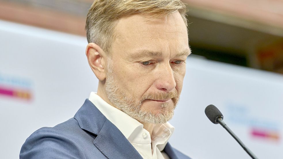 Wirft Olaf Scholz eine „Entlassungsinszenierung“ vor: Ex-Finanzminister und FDP-Chef Christian Lindner Foto: IMAGO/Mike Schmidt