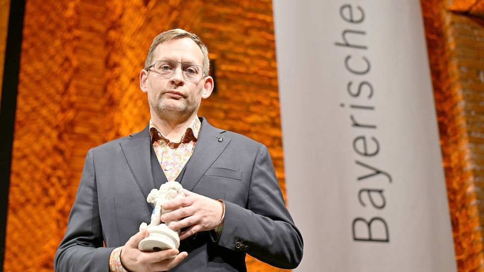 Bekam nicht den Deutschen, aber den Bayerischen Buchpreis: Autor Meyer. Foto: Uwe Lein/dpa