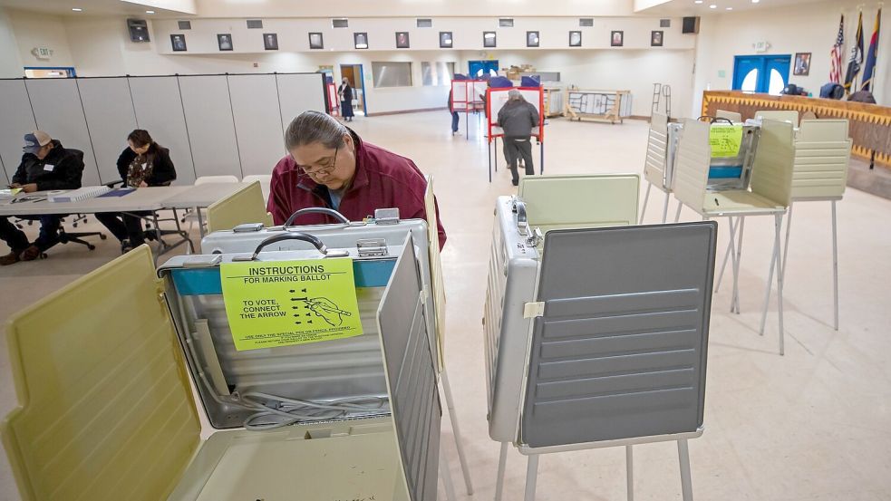 Arizona gehört zu den wichtigen Bundesstaaten bei der US-Wahl, die mal an die Republikaner, mal an die Demokraten gehen. Foto: Andres Leighton/FR171260 AP/AP