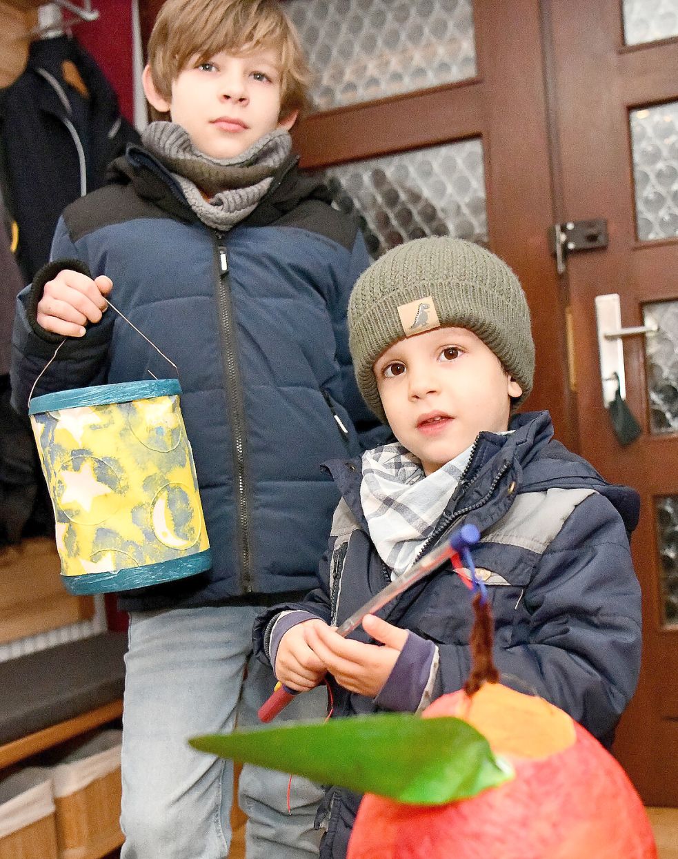 Diese Kinder waren in Holtland unterwegs. Foto: Stromann