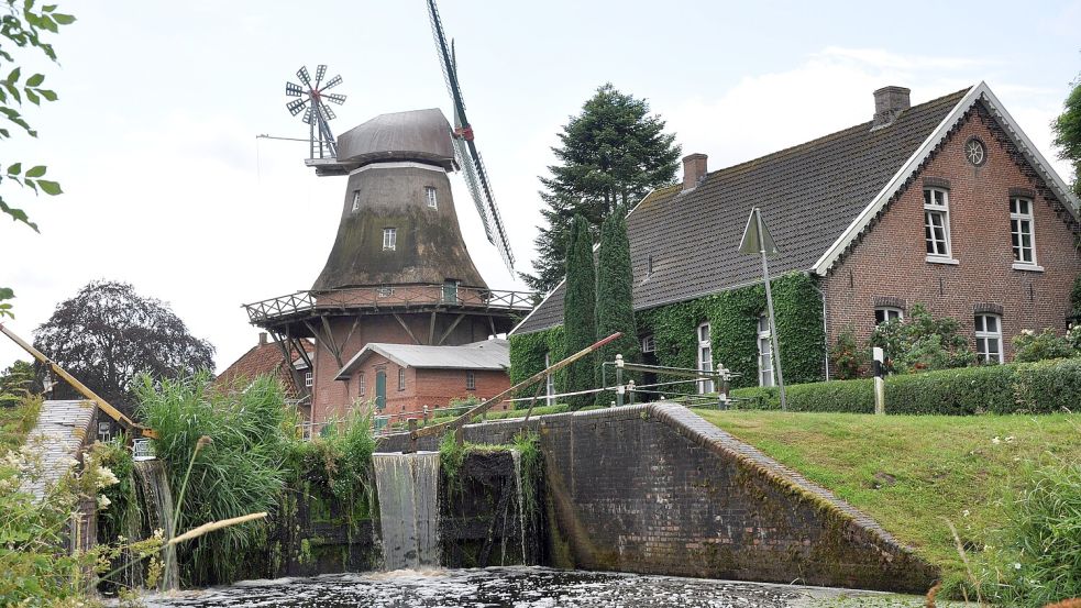 Die Schleuse in Westgroßefehn ist in die Jahre gekommen. Foto: Ullrich/Archiv