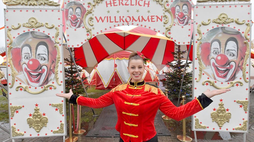 Der Weihnachtszirkus der Familie Lutzny kommt zum dritten Mal nach Emden. Foto: Ortgies/Archiv