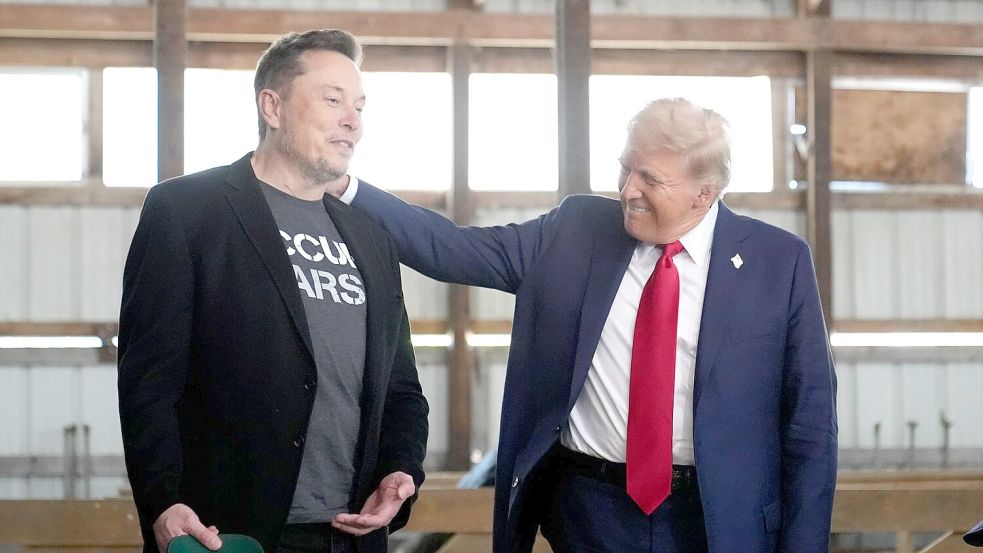 Elon Musk soll sich nach Darstellung aus Teheran nicht mit iranischen Vertretern getroffen haben. (Symbolbild) Foto: Alex Brandon/AP/dpa