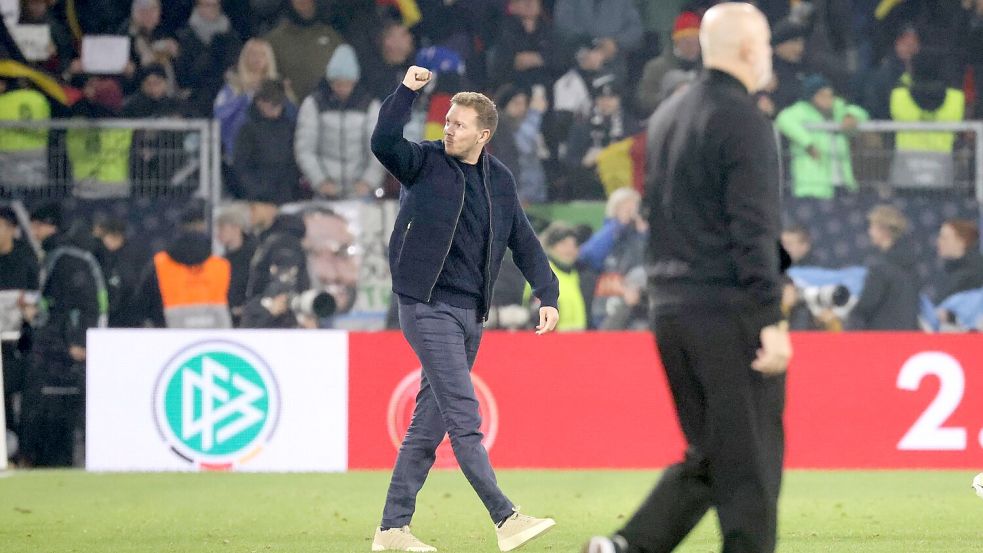 Julian Nagelsmann ist der große Gewinner des Fußball-Jahres 2024. Foto: Philipp von Ditfurth/dpa