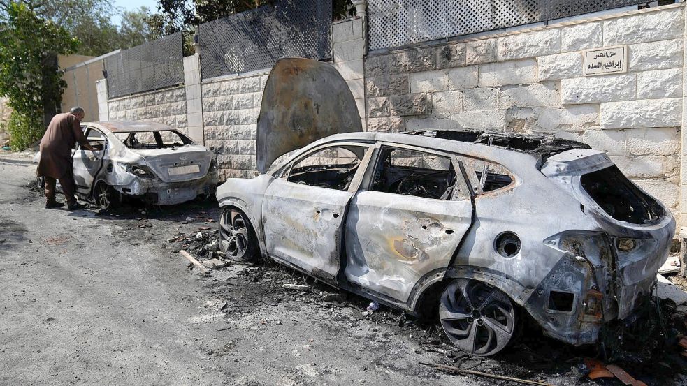 Immer wieder gibt es Fälle von Siedlergewalt gegen Palästinenser. (Archivbild) Foto: Nasser Nasser/AP/dpa