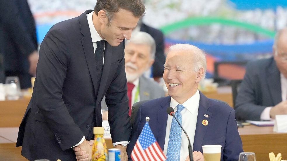 US-Präsident Joe Biden ist nur mehr wenige Monate im Amt. Foto: Eraldo Peres/AP/dpa