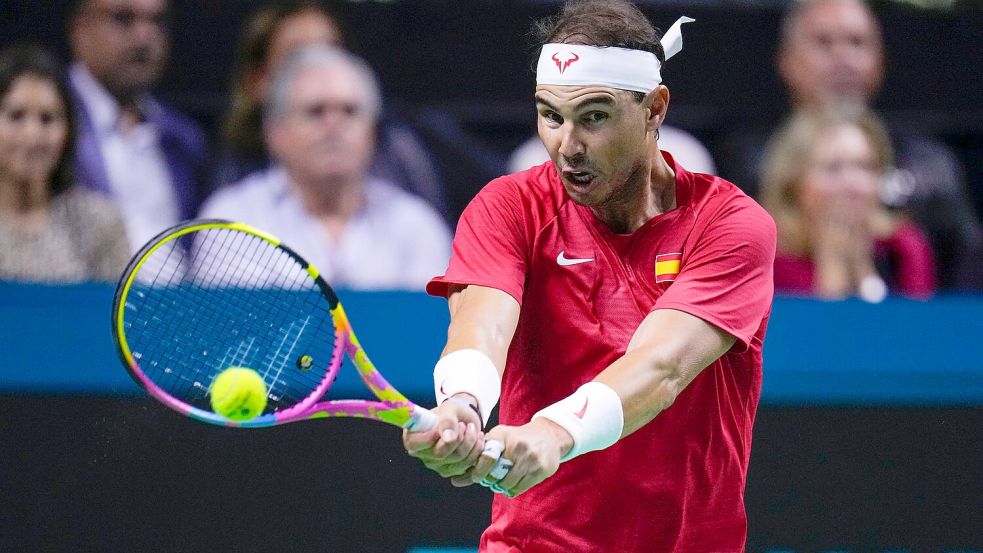 Rafael Nadal hat das letzte Spiel seiner Karriere verloren. Foto: Manu Fernandez/AP/dpa