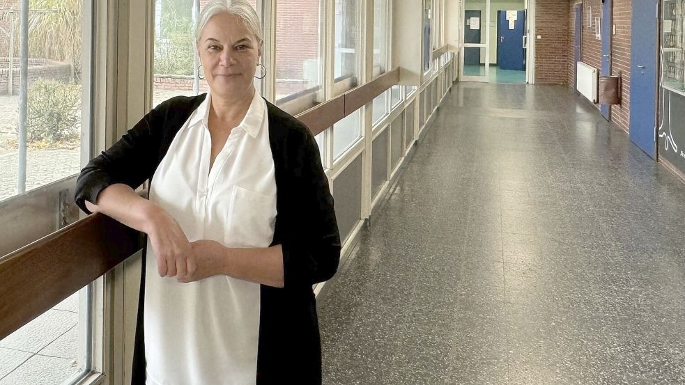 Katja Vogt arbeitet als Schulsozialarbeiterin an einer Grund- und Oberschule im niedersächsischen Friedrichsfehn. Foto: Ankea Janßen