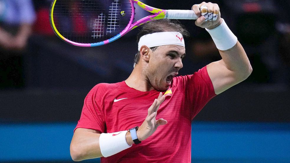 Rafael Nadal versuchte noch einmal alles, es reichte aber nicht. Foto: Manu Fernandez/AP/dpa