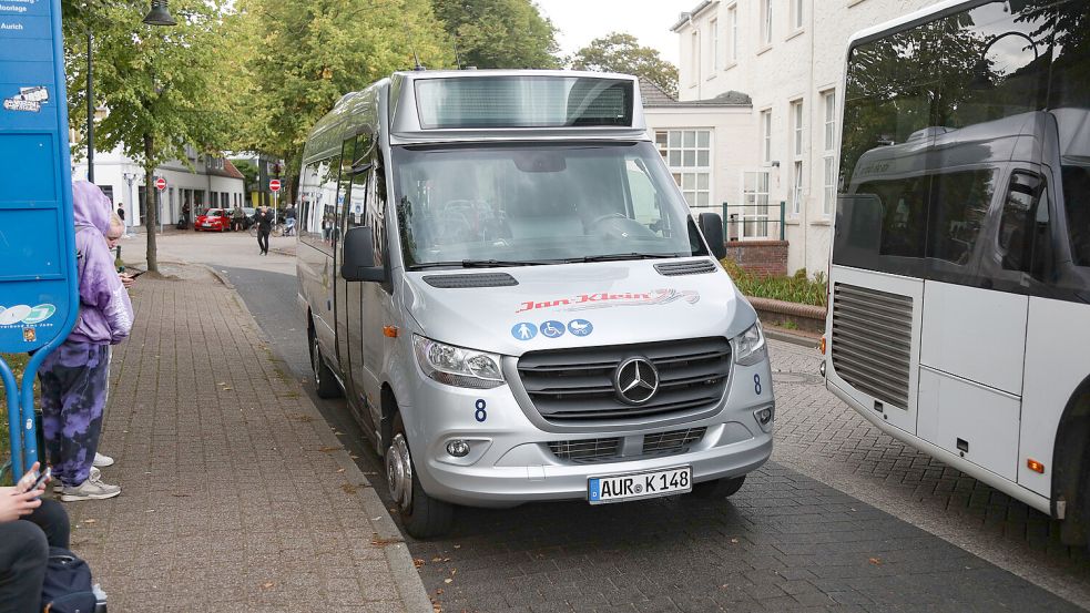 Der Anrufbus soll Ende Mai das letzte Mal durch Aurich fahren. Foto: Romuald Banik