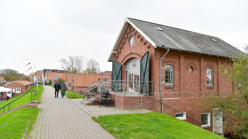 Der „Rettungsschuppen“ im Hafen von Greetsiel ist dicht. Foto: Wagenaar