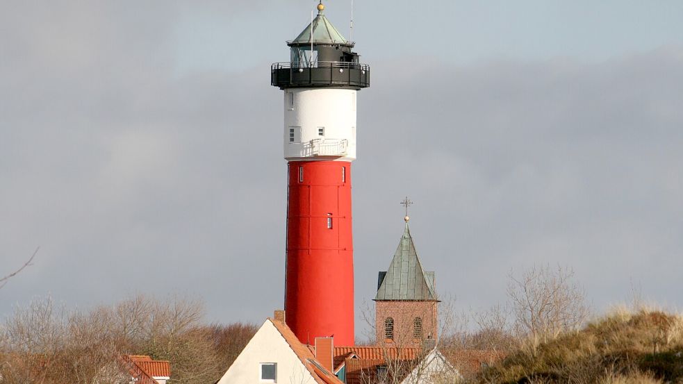 Dem 7. Himmel ein Stück näher: Die Turmstube des Alten Leuchtturms Wangerooge ist eine beliebte Hochzeits-Location. Foto: Kruse