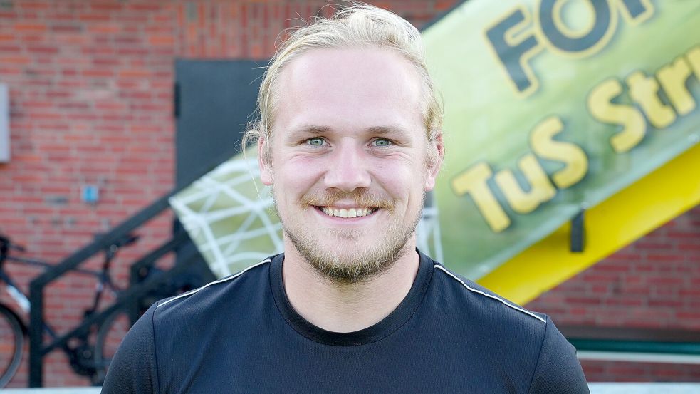 Struddens Spielertrainer Thilo Janßen war mit dem Auftritt seines Teams zufrieden. Man machte es dem SV Großefehn schwer. Foto: Steenhoff