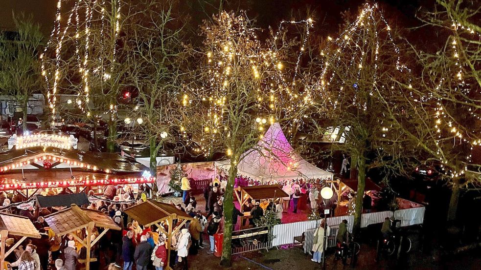 Der Weihnachtsmarktwir auch in diesem Jahr wieder bis zum Ernst-Reuter-Platz erweitert. Foto: Bleeker