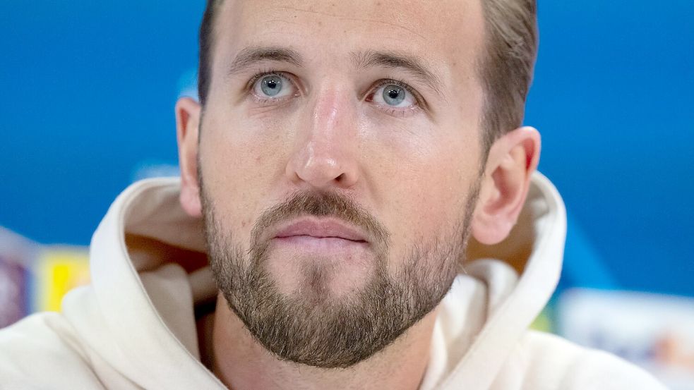 Bayern-Torjäger Harry Kane geht fokussiert „in eine große Woche für uns“. Foto: Sven Hoppe/dpa