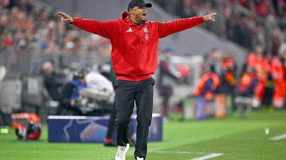 Er kann auch Siege gegen Topteams: Bayern-Trainer Vincent Kompany. Foto: Tom Weller/dpa