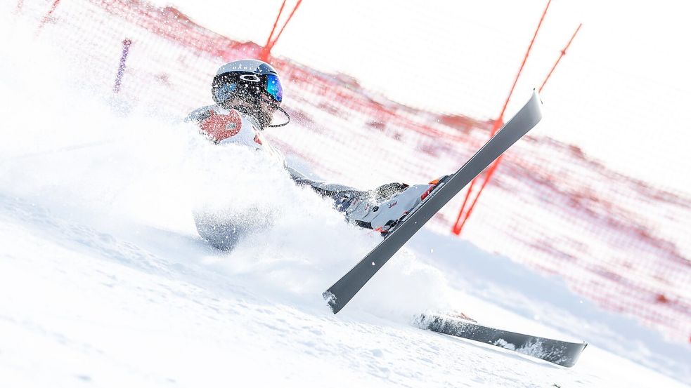 Marcel Hirscher erlitt im Training einen Kreuzbandriss. Womöglich ist seine Karriere nun beendet. Foto: Expa/Johann Groder/APA/dpa